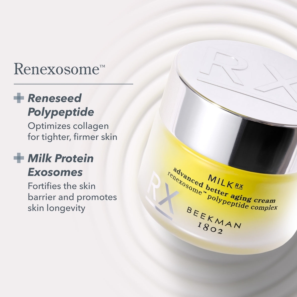Milk RX Advanced Better Aging Cream Beekman 1802 - New In Box 1.69 fl oz - Picture 2 of 16